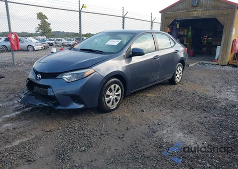 2016 Toyota Corolla L from USA, damaged, VIN 2T1BURHE1GC592039